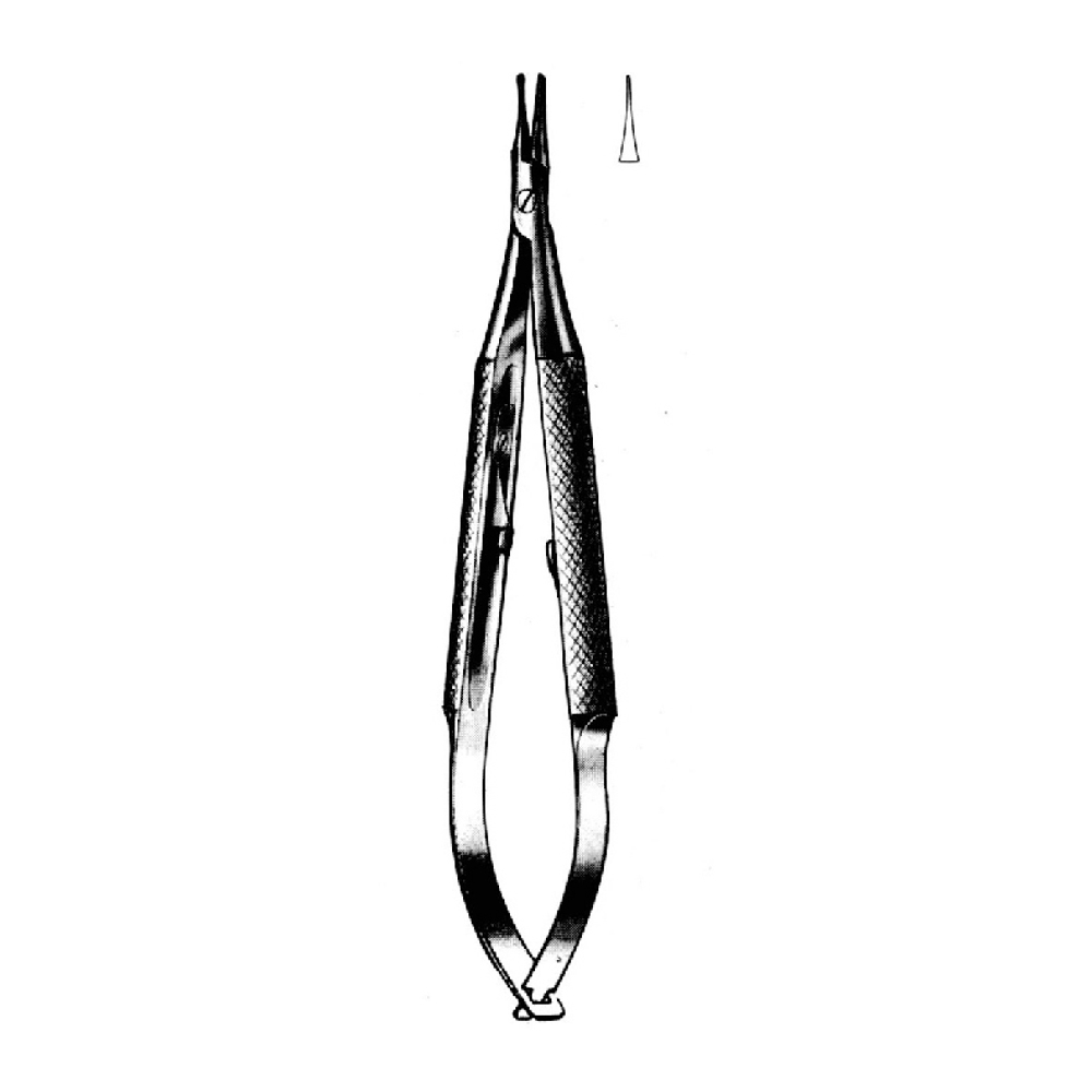 MICRO-NEEDLE HOLDER BARRAQUER-TROUTMAN STR  10.0cm  