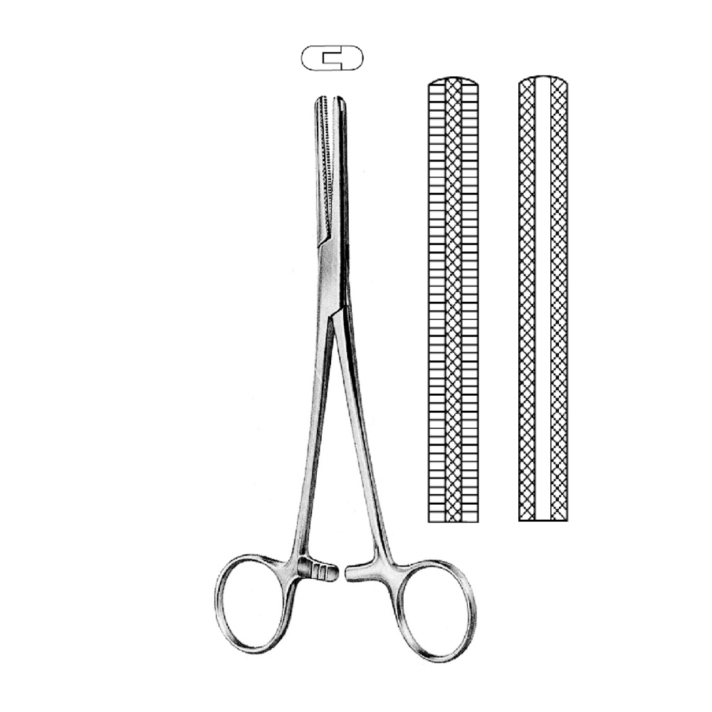 HAEMORRHIDAL CLAMPS FERGUSSON STR  16.0cm