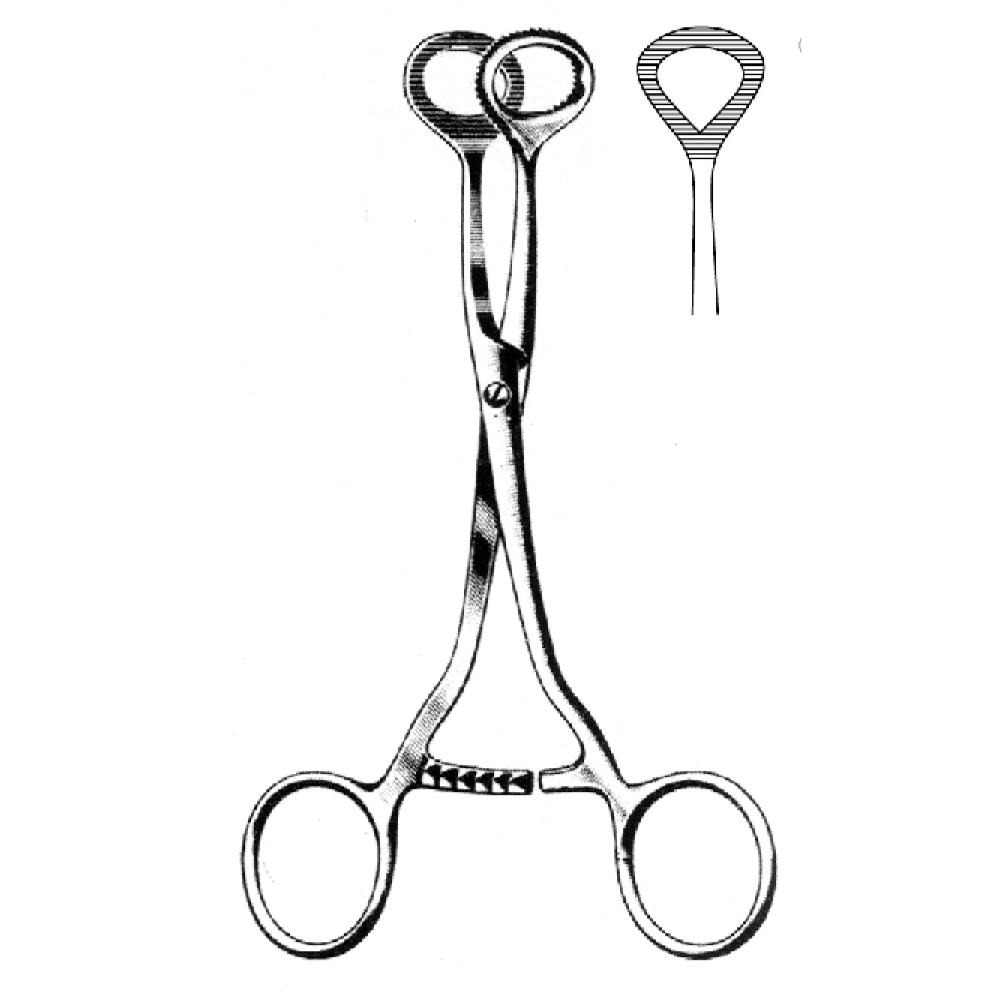 TUMOR SEIZING FORCEPS  COLLIN  16.0cm