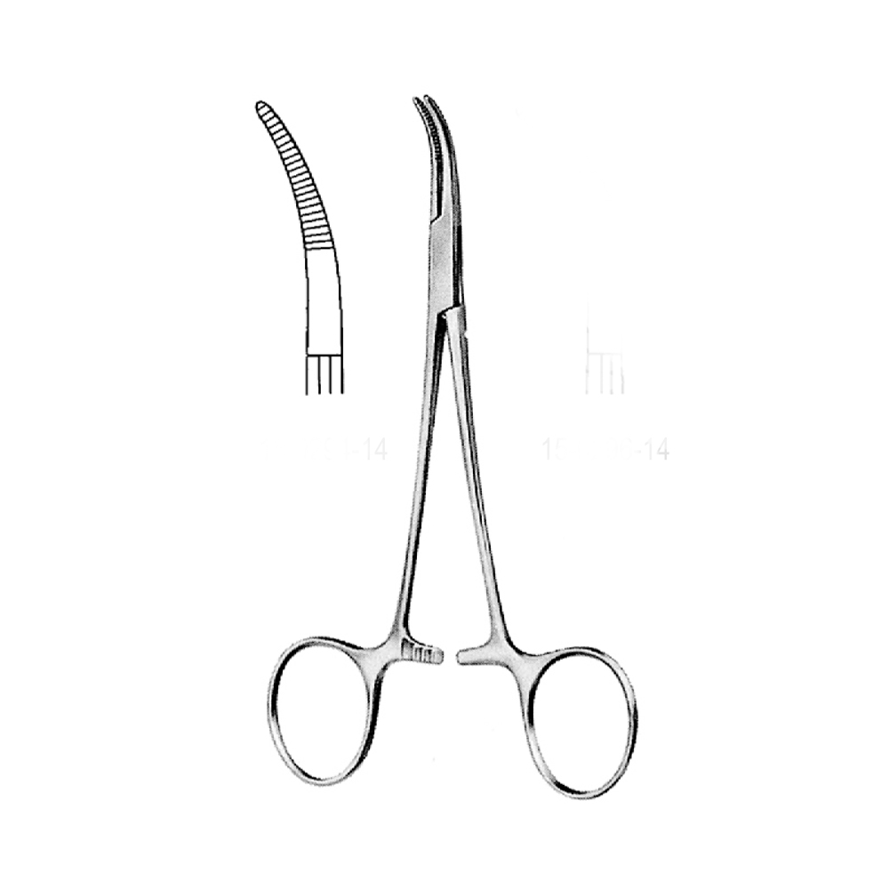 ARTERY FORCEPS MIXTER BABY  14.0cm  (LIGHT CVD)