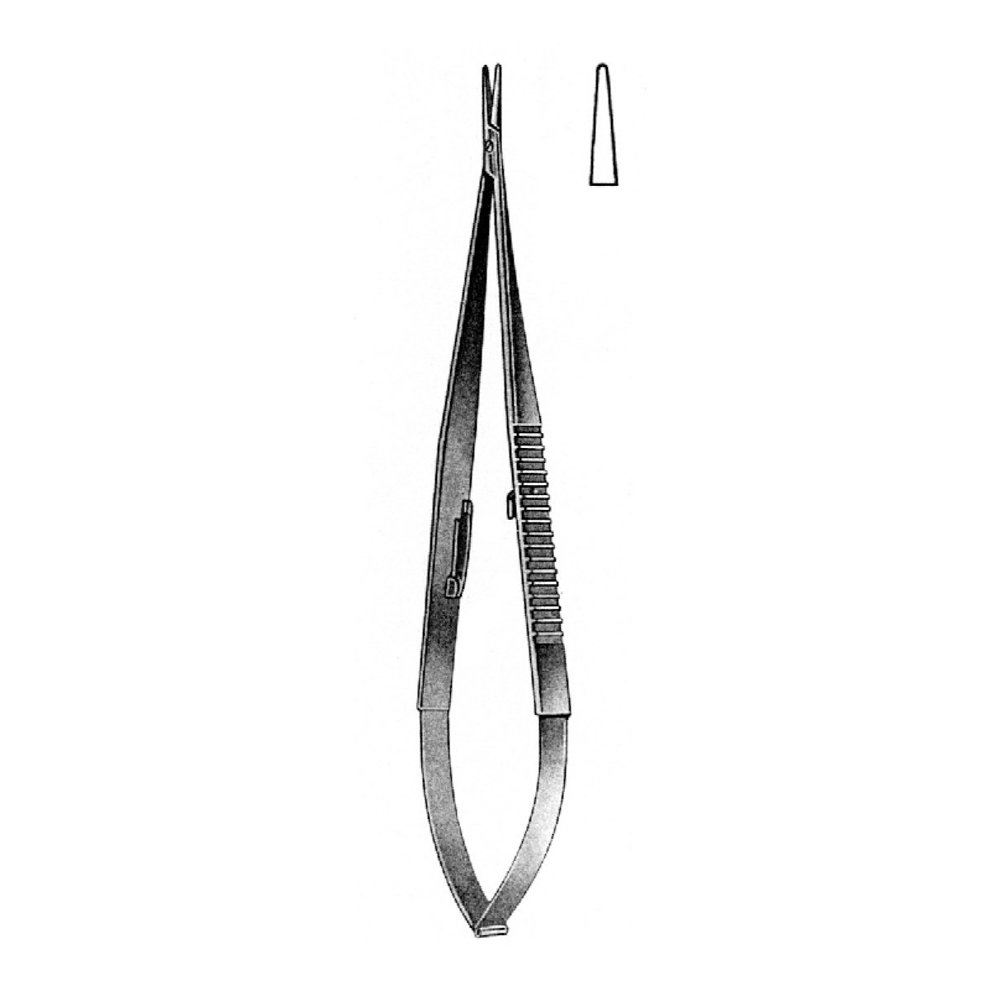 MICRO-NEEDLE HOLDER JACOBSON  18.5cm   WITH LOCK