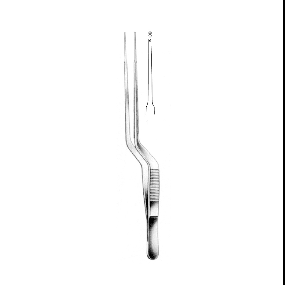 TISSUE FORCEPS  GERALD   18.0cm  TEETH 1X2