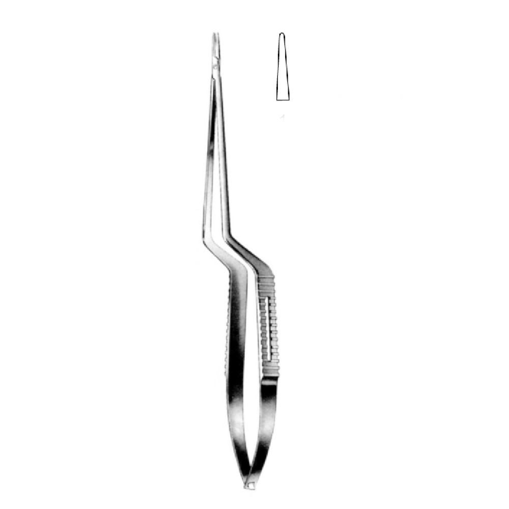 MICRO-NEEDLE HOLDER YASARGIL BAYONET  23.0cm  FIG.1