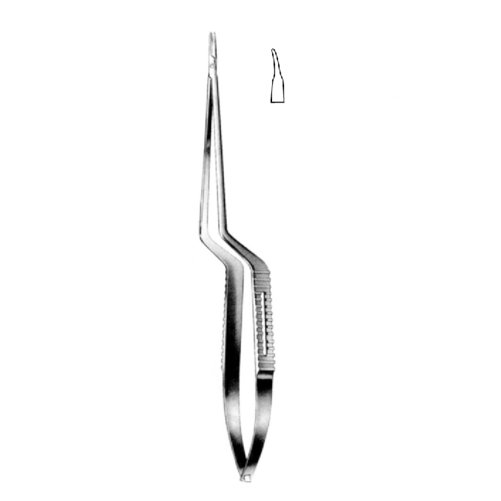 MICRO-NEEDLE HOLDER YASARGIL BAYONET  19.0cm  FIG.3