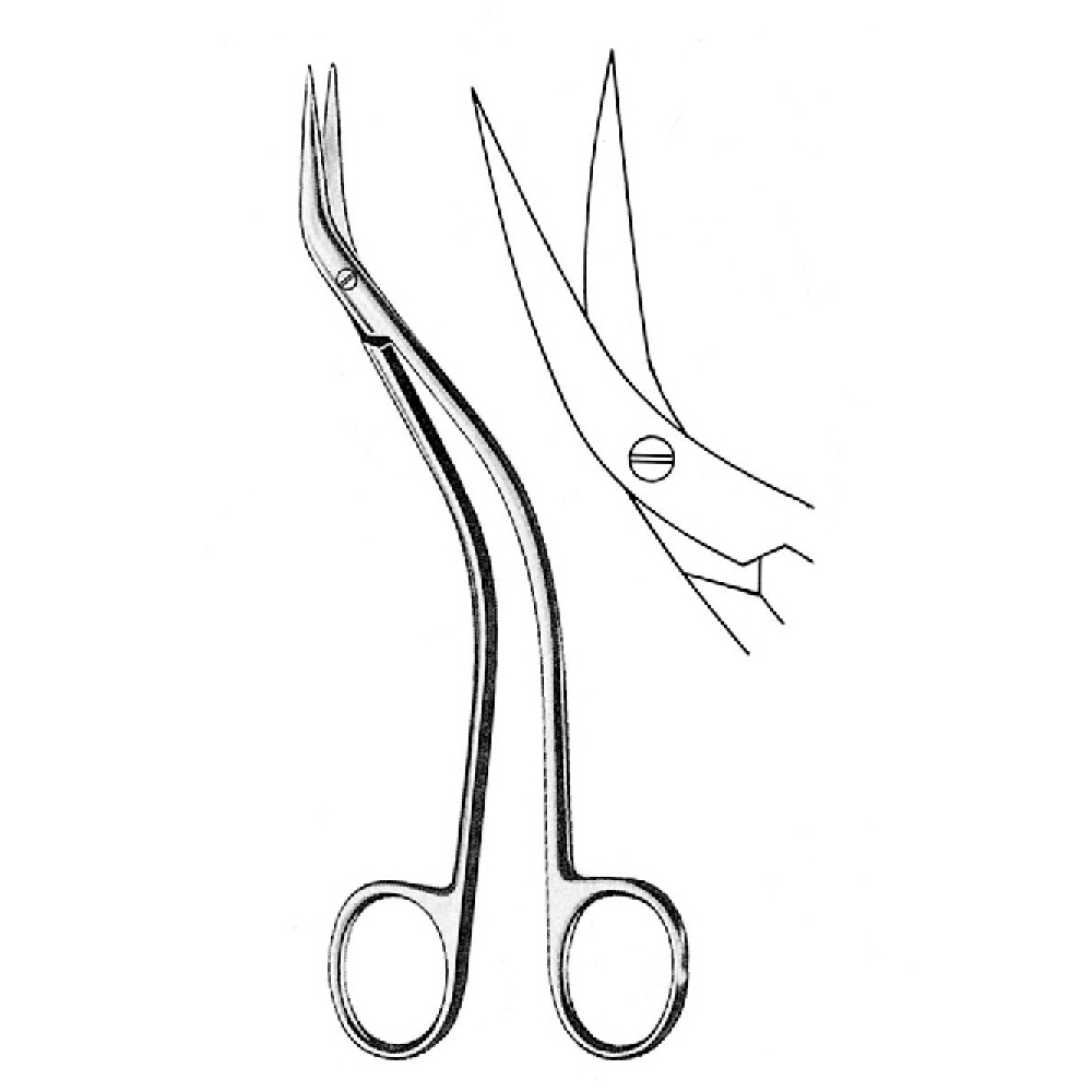 DE BAKEY SCISSOR 15.5cm 