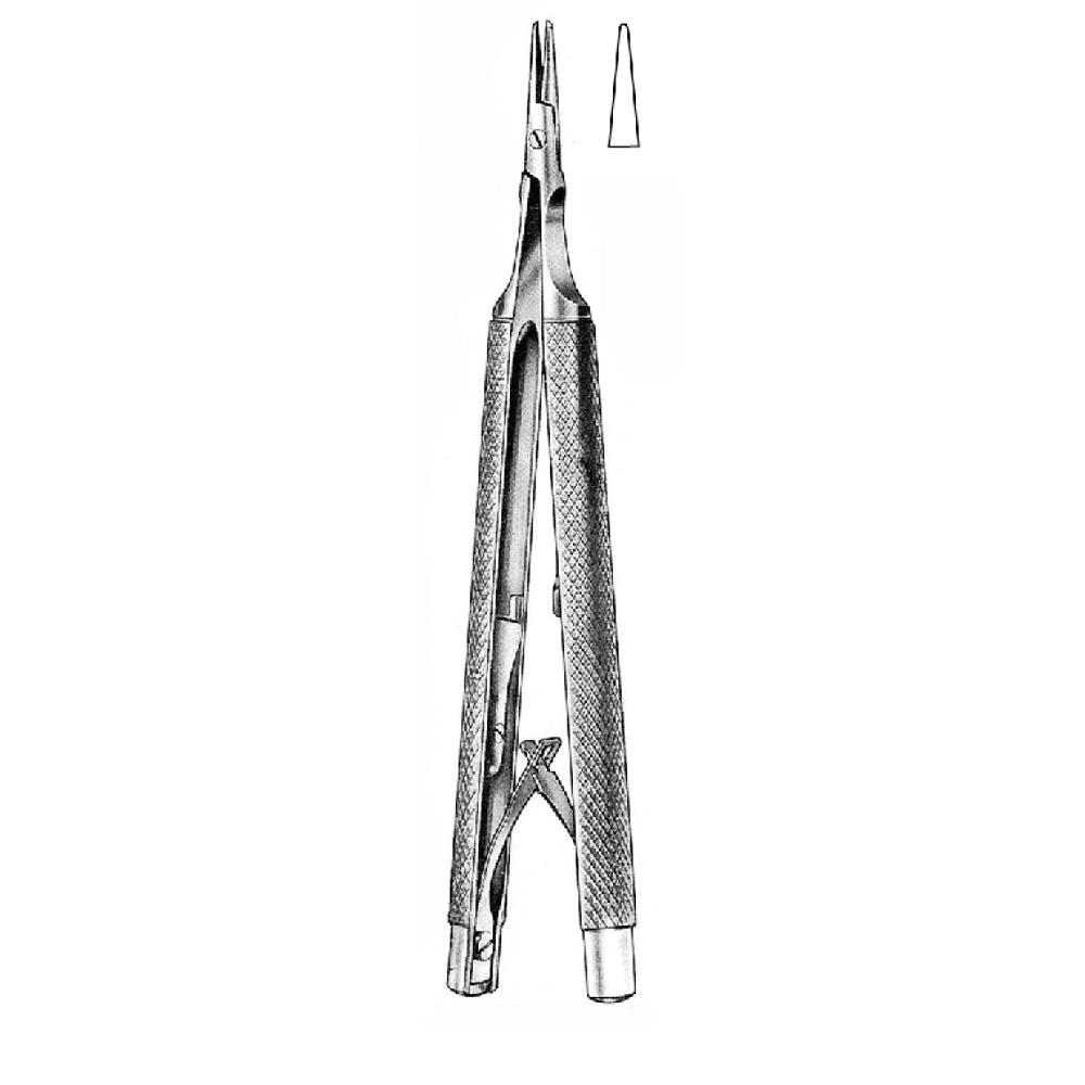 MICRO-NEEDLE HOLDER CASTROVIEJO  13.0cm