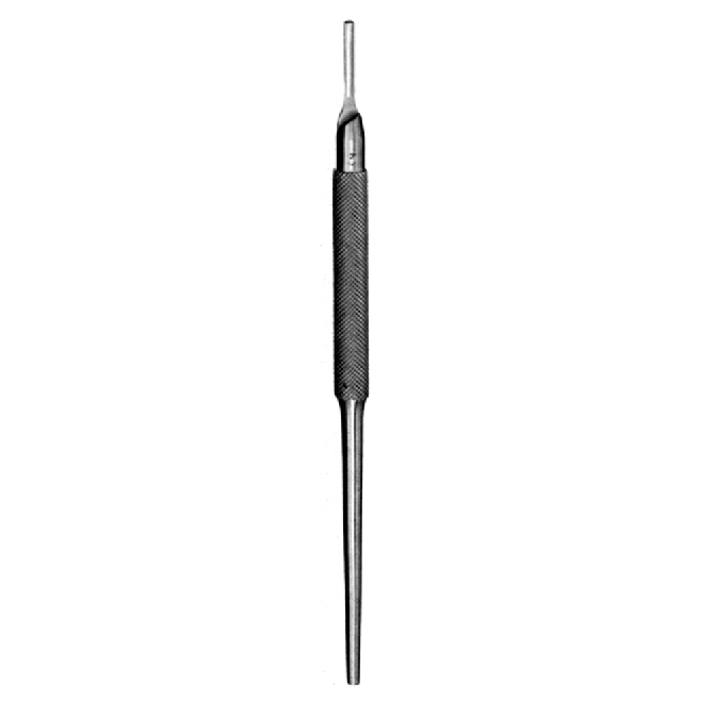 ORAL SCALPEL HANDLES  14.5cm  No.3, straight 