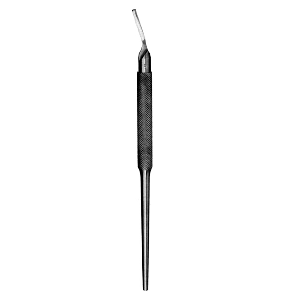 ORAL SCALPEL HANDLES  14.5cm  No.3, angled 