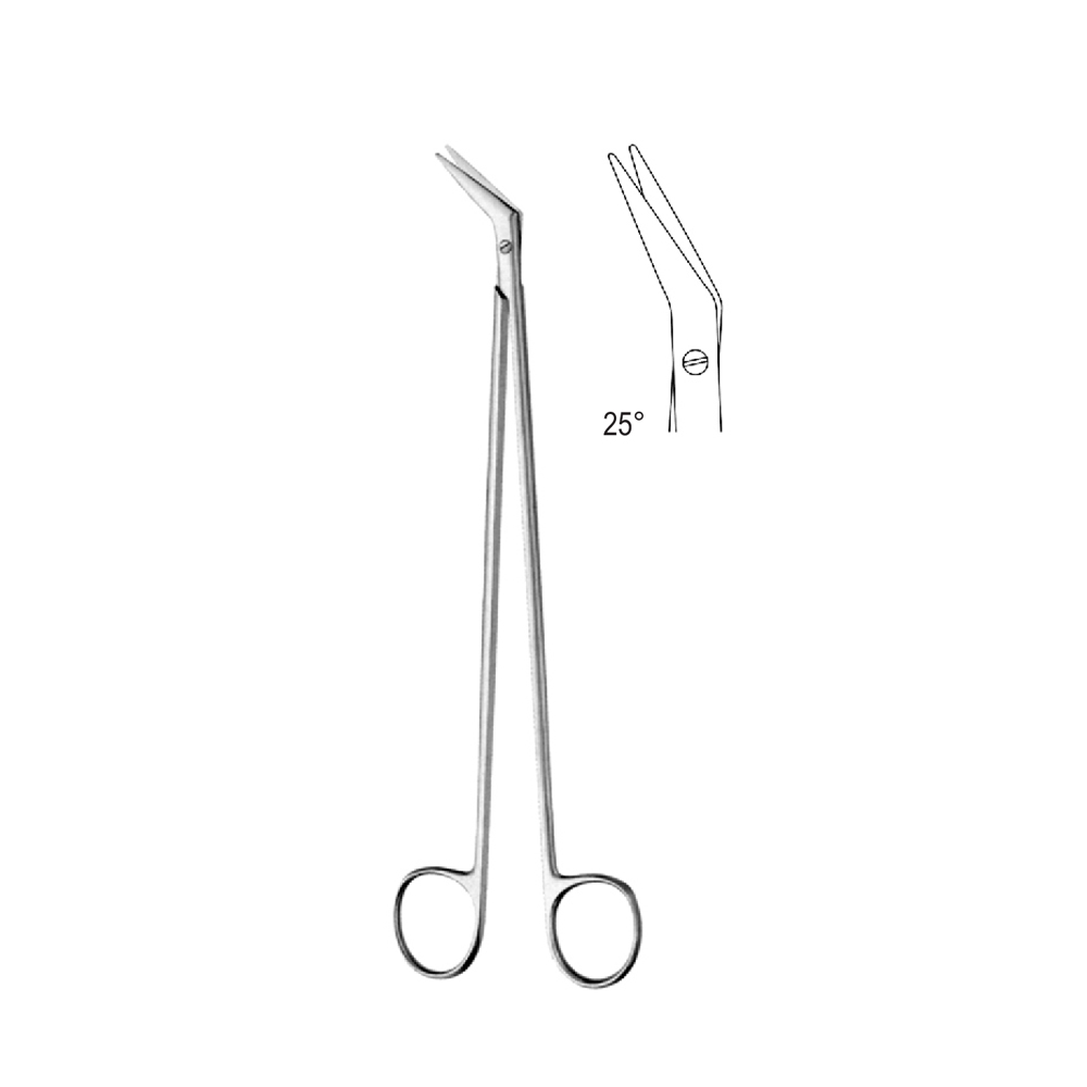 Vascular DE BAKEY SCISSOR  16.0cm    25°DEGREE