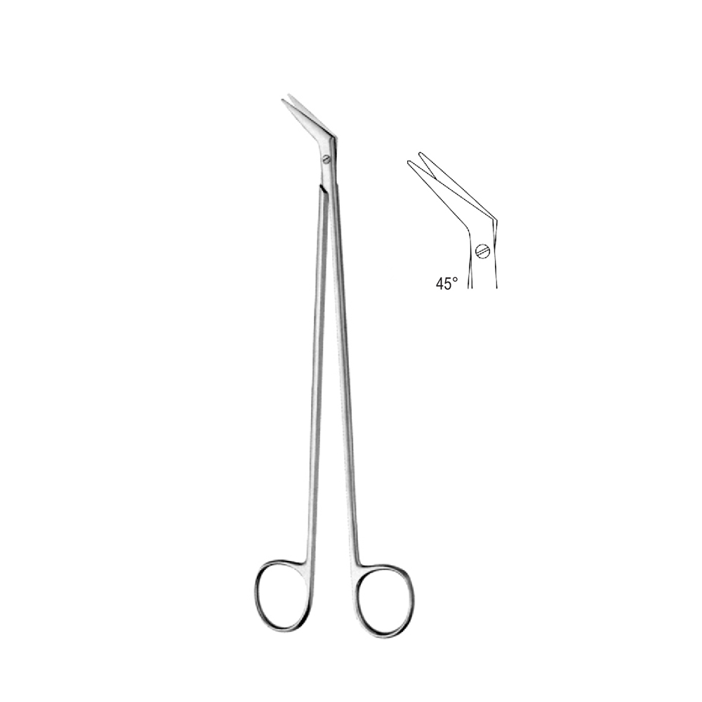 Vascular DE BAKEY SCISSOR  16.0cm    45°DEGREE