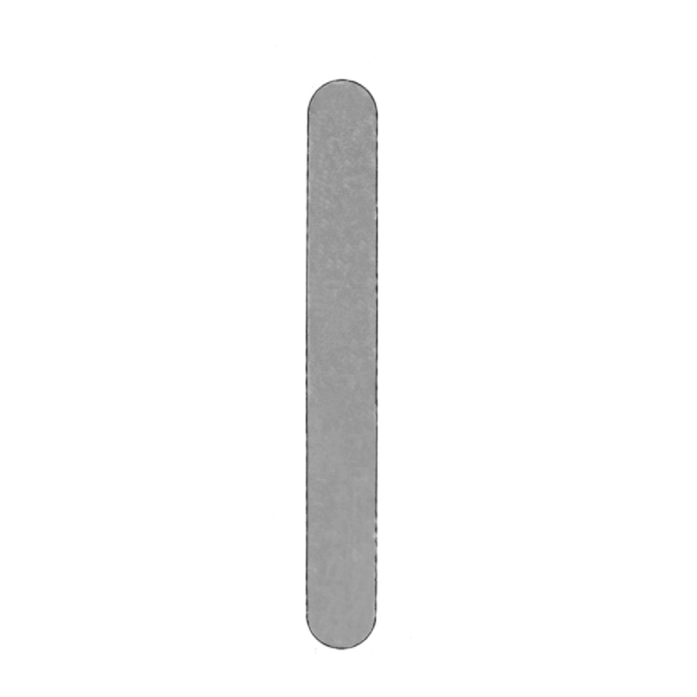 NEURO SURGERY BRAIN SPATULAS DAVIS  17.5cm  (malleable, nickel silver)  6mm