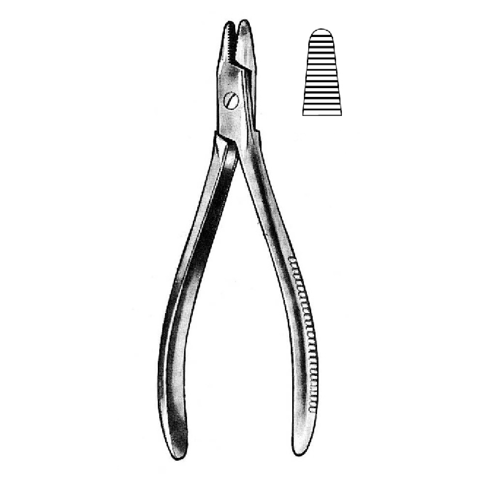 BONE SURGERY FLAT NOSE PLIERS  16.0cm