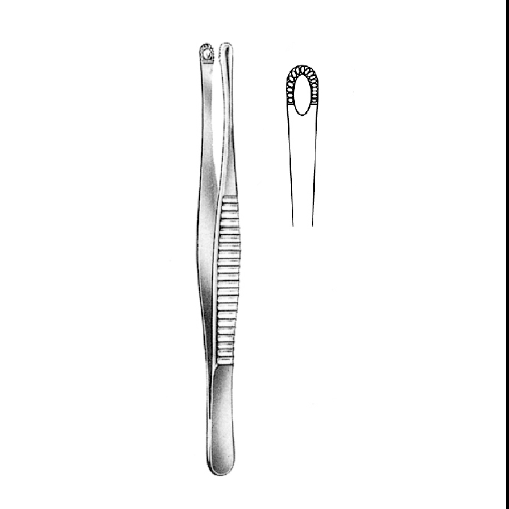 TISSUE FORCEPS RUSSION MODELL   20.0cm  