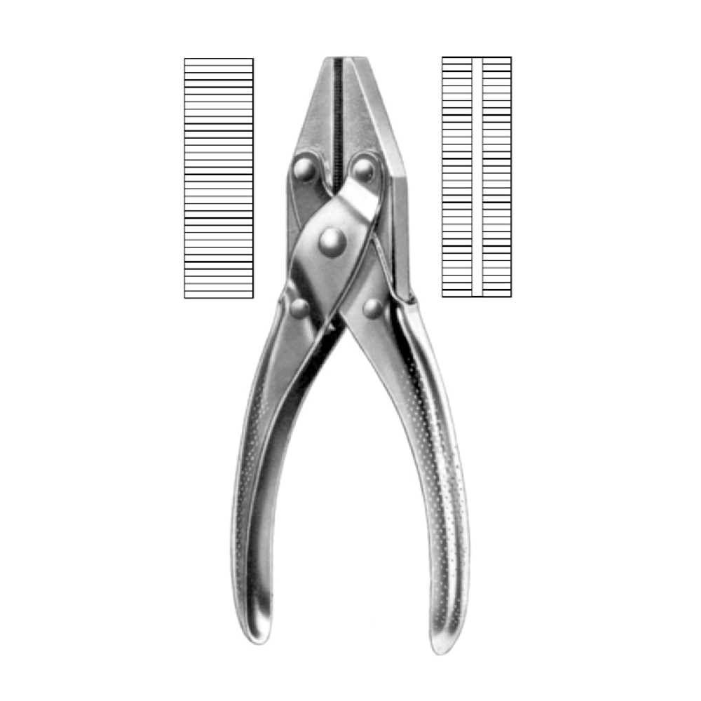 BONE SURGERY FLAT NOSE PLIERS  17.0cm