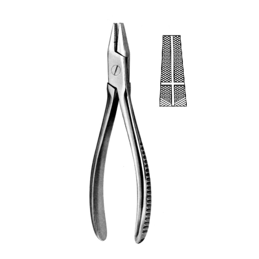 BONE SURGERY FLAT NOSE PLIERS  17.0cm