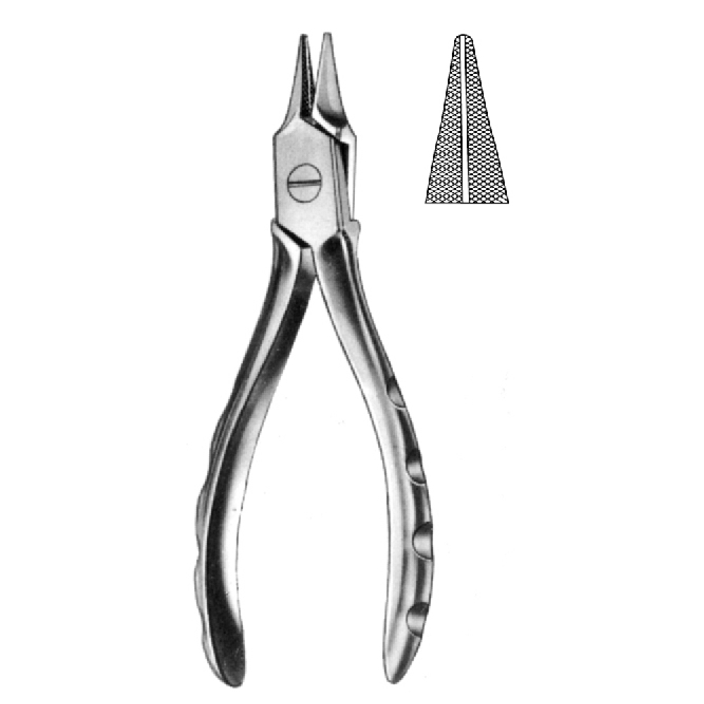 BONE SURGERY FLAT NOSE PLIERS  16.0cm