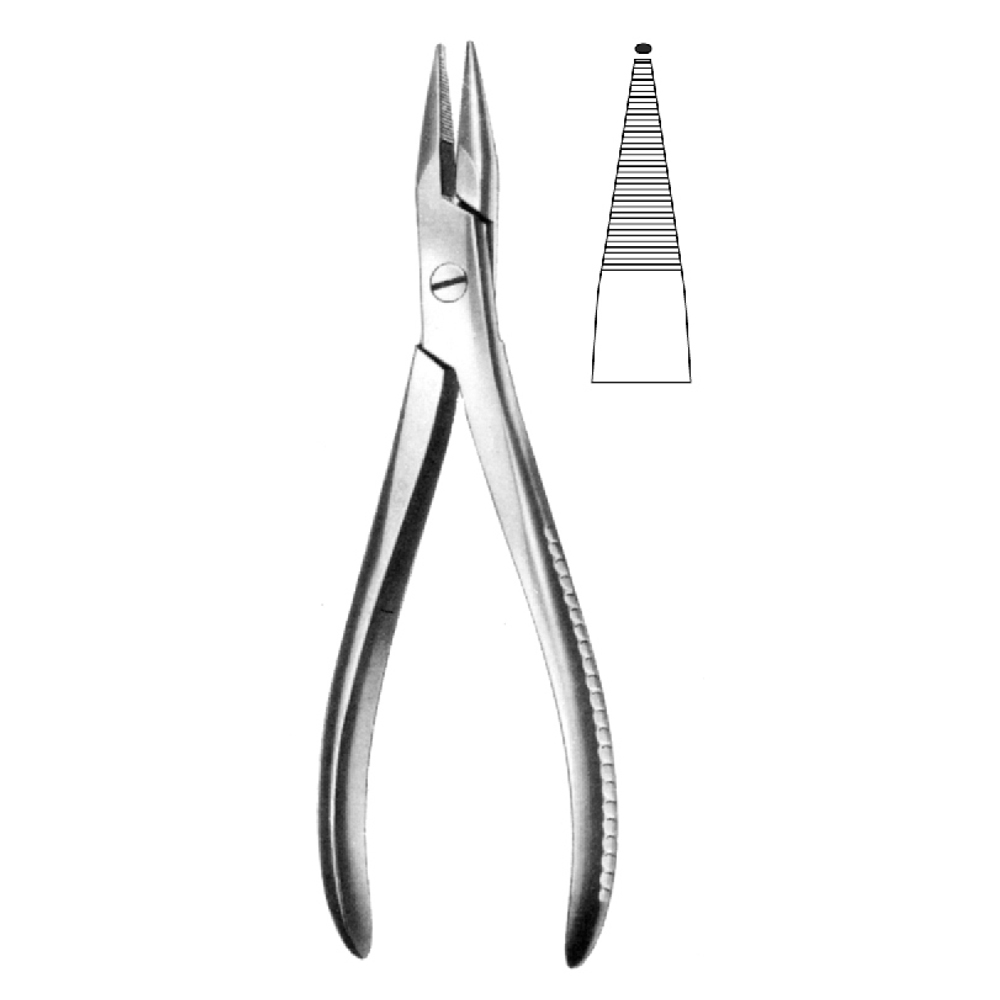 BONE SURGERY FLAT NOSE PLIERS  19.5cm