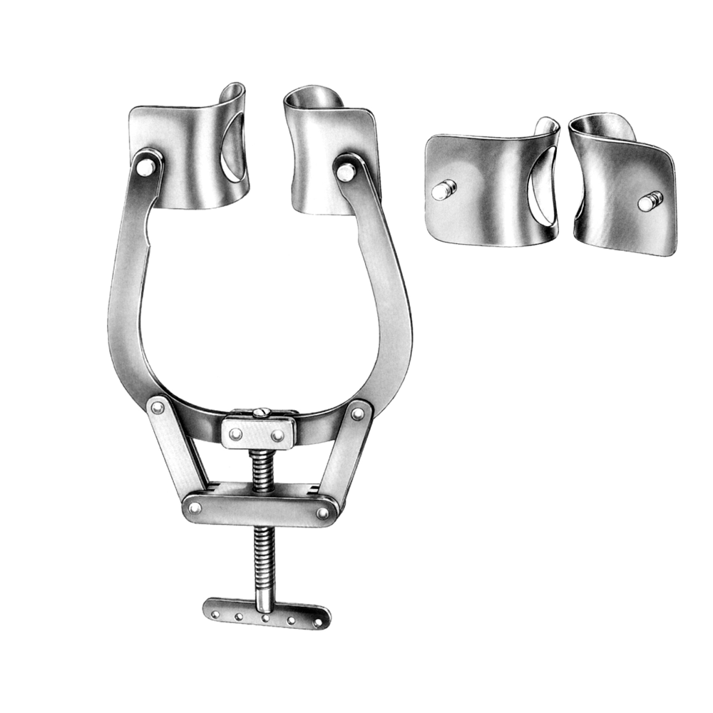 RIB SPREADER  1 pair blades 75x75mm